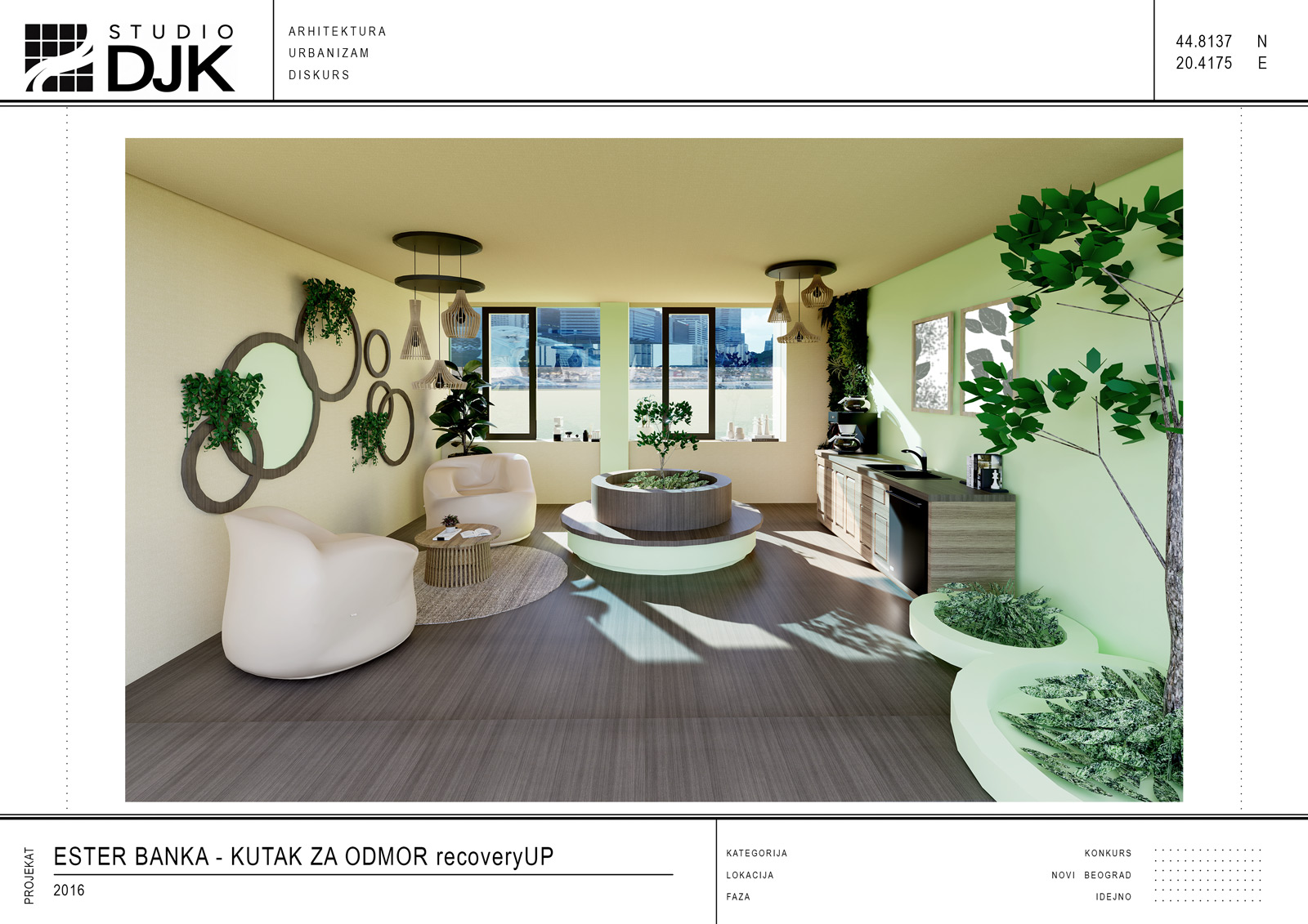 ERSTE Banka - Kutak za odmor - RecoveryUP